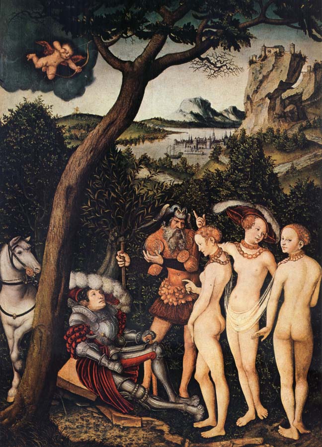 CRANACH, Lucas the Elder The Judgment of Paris